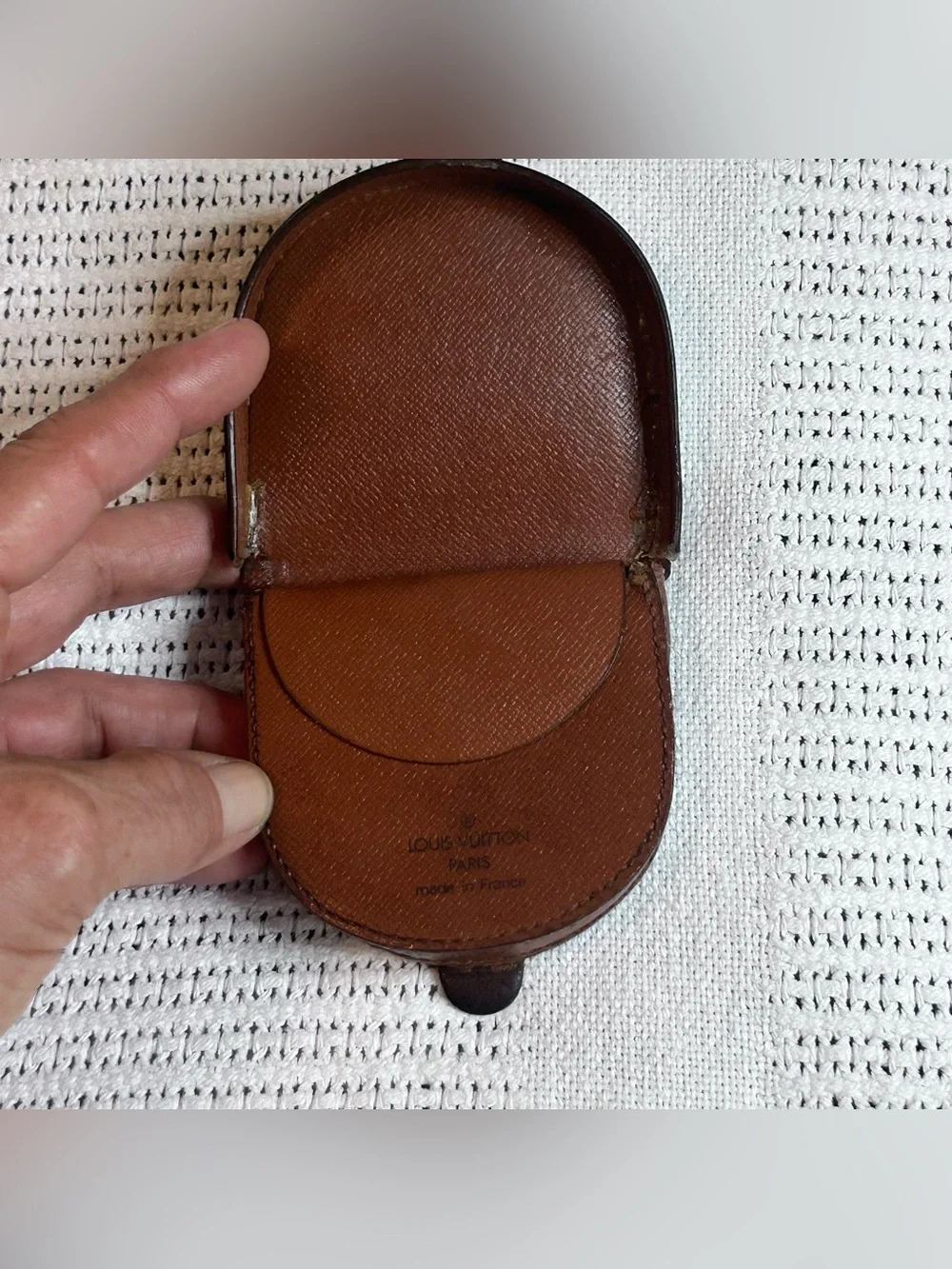 Vintage Louis Vuitton Monogram Canvas Porte Monnaie Gousset Coin Pouch